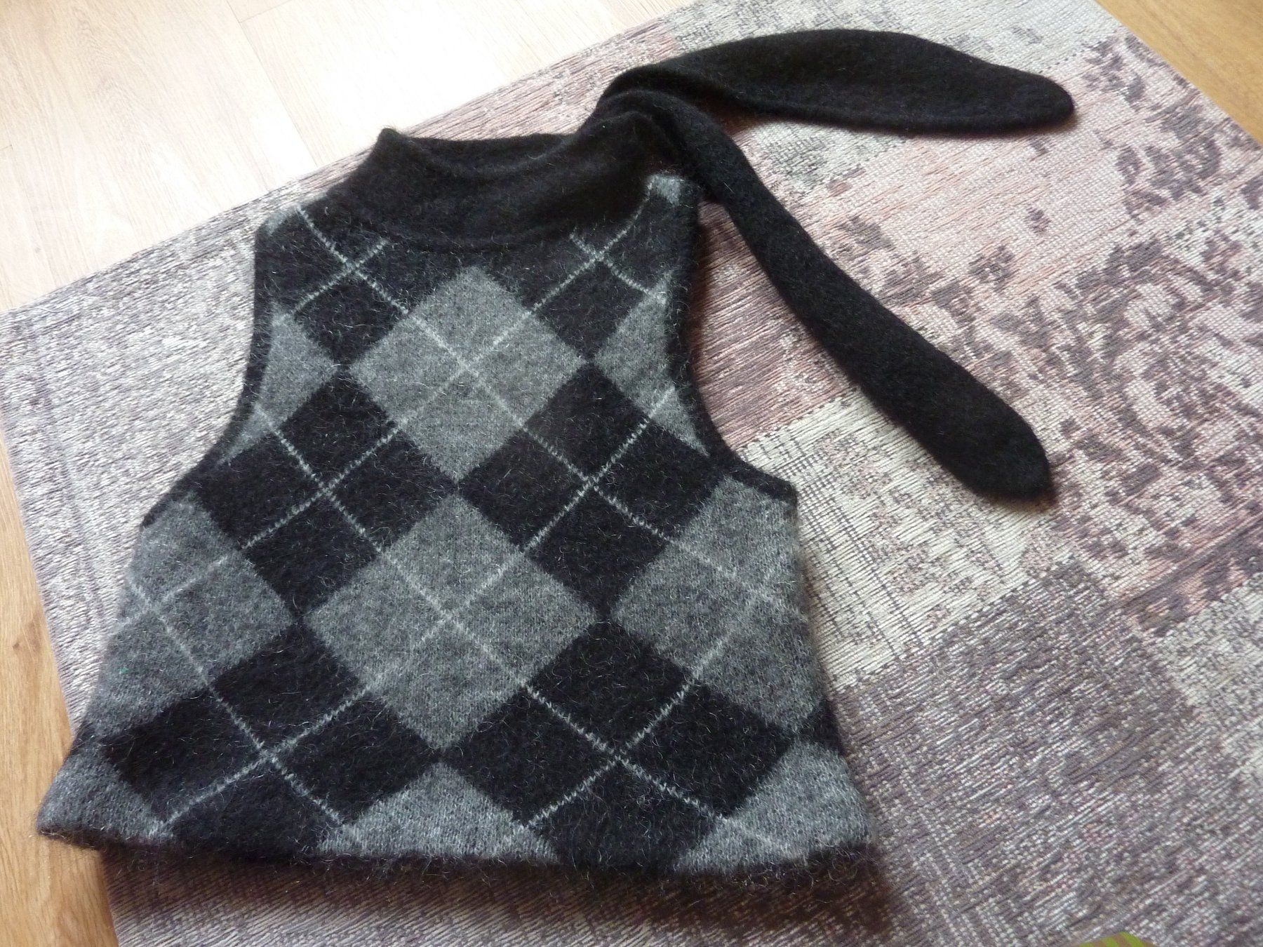 H&M Gilet & Giacche senza maniche: Pullunder  Gr. 34, Rautenmuster – Nuovo (secondo la descrizione) da Waldstatt venduto da Kananaskis1 1