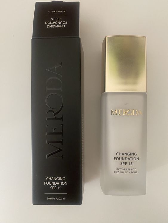 MERODA Changing Foundation SPF 15 NEU (Neu und originalverpackt) in ...