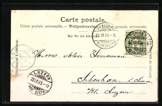 Cartes postales: Zürich, Schweiz. Pflegerinnenschule mit – D'occasion à Berlin par bartko-reher 1