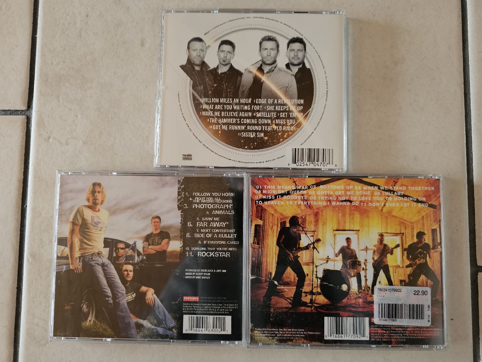 CDs: 3x  Nickelback Alben – Gebraucht aus Schneisingen von backstore24 1