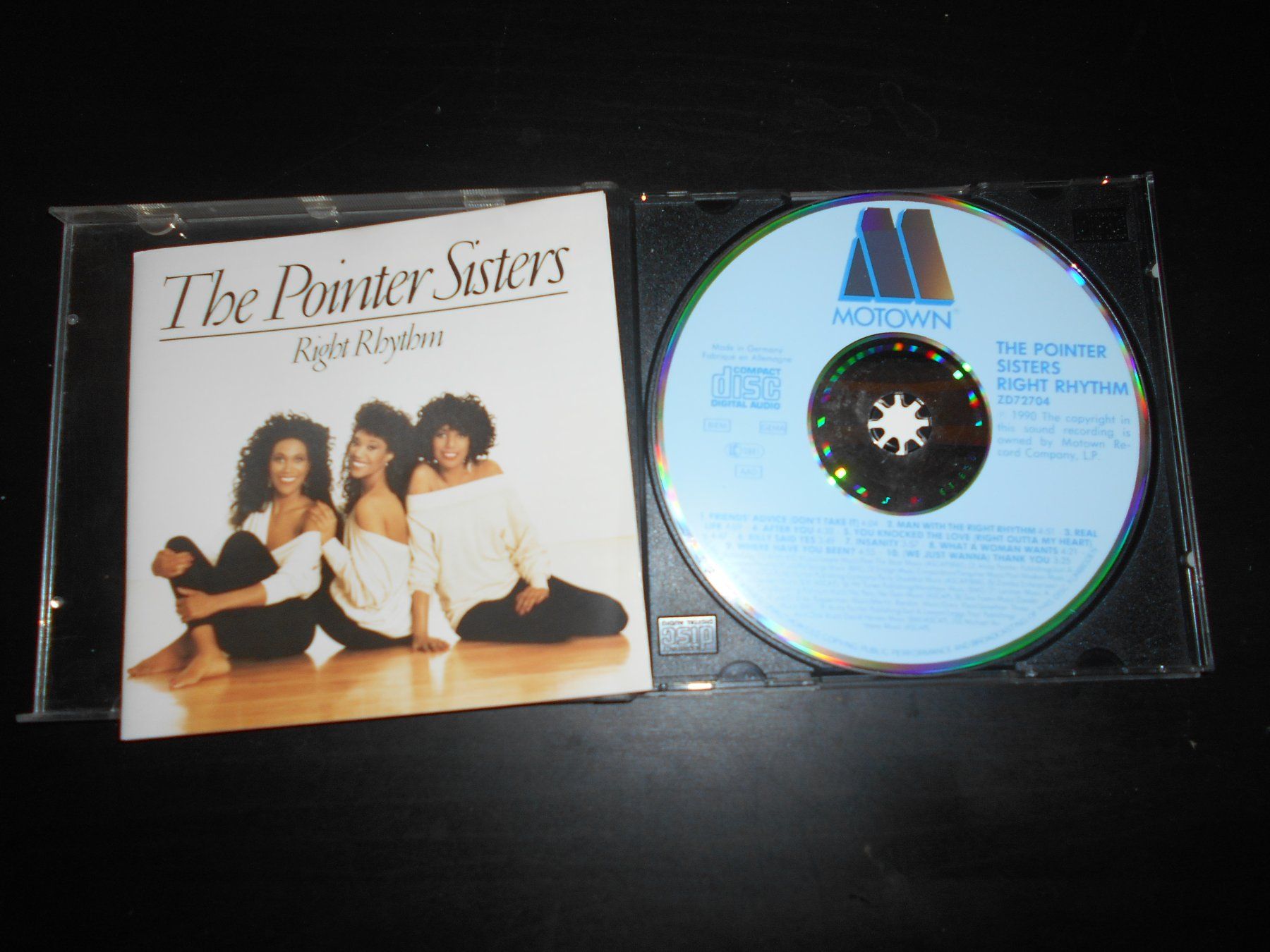 CD: The Pointer Sisters – Right Rhythm / 1990 – Usato da Aarberg venduto da witchhunter01