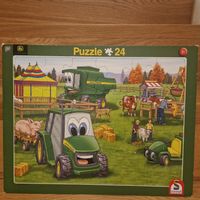John Deere Puzzle für Kinder ab 3 Jahren, 24 Teile🚜