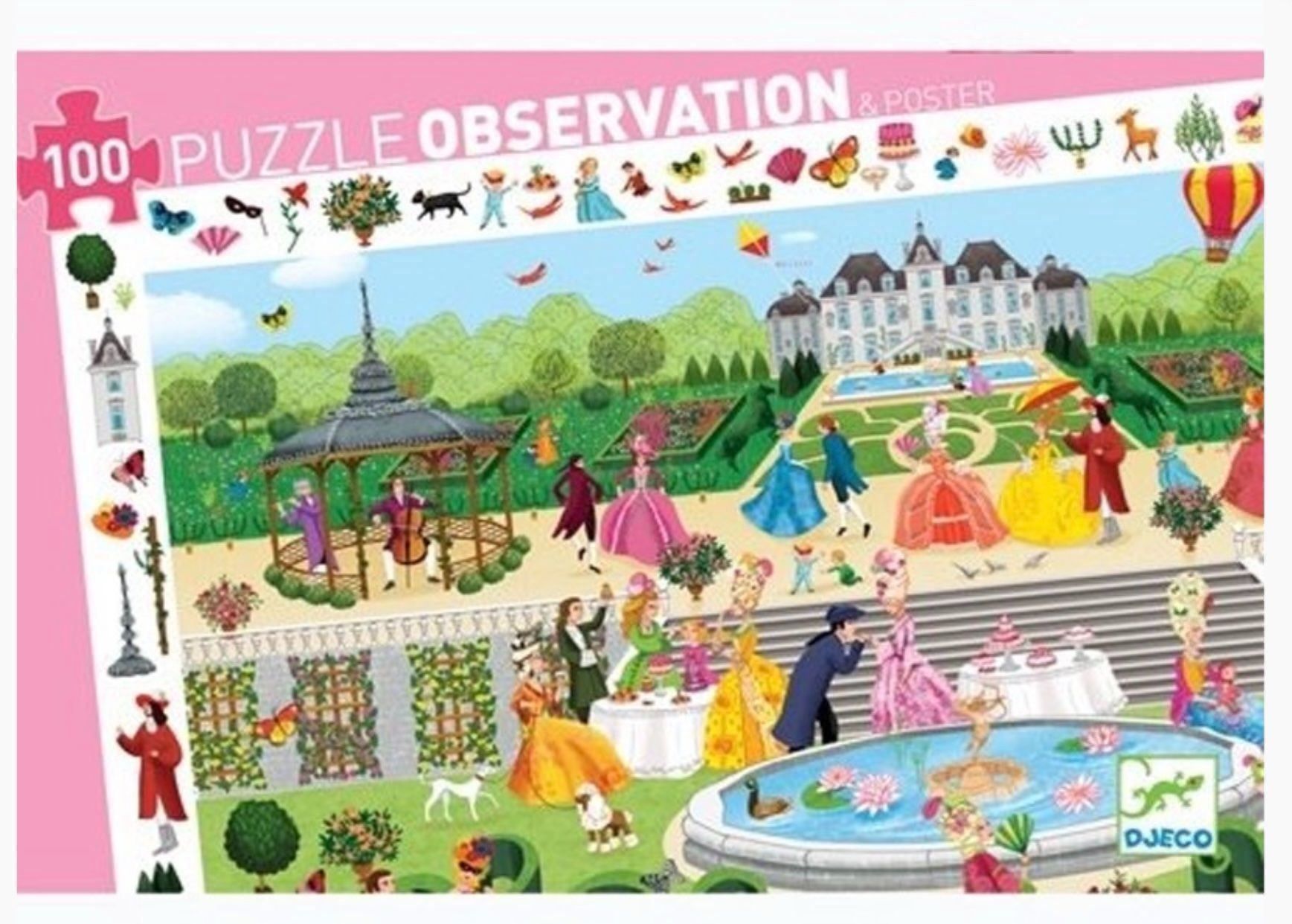 Djeco Puzzle: Djeco- Observation Puzzle 100-Fabrikneu – Nuovo e nell'imballaggio originale da Zürich venduto da Gross9