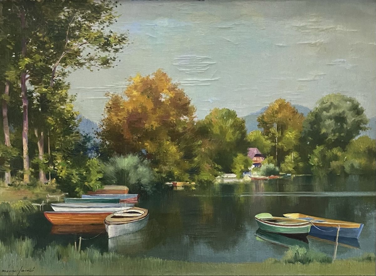 Dipinti: Markus Jacobi (1891-1969) – Usato da Grosshöchstetten venduto da Perle1951 1