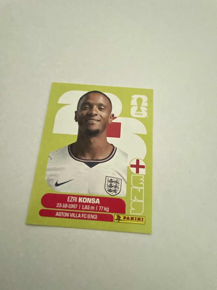 Panini Cartes à collectionner: FIFA WM 2026 Ezri Konsa ENG 5 – Neuf (Voir description) à Winterthur par Cobraforce