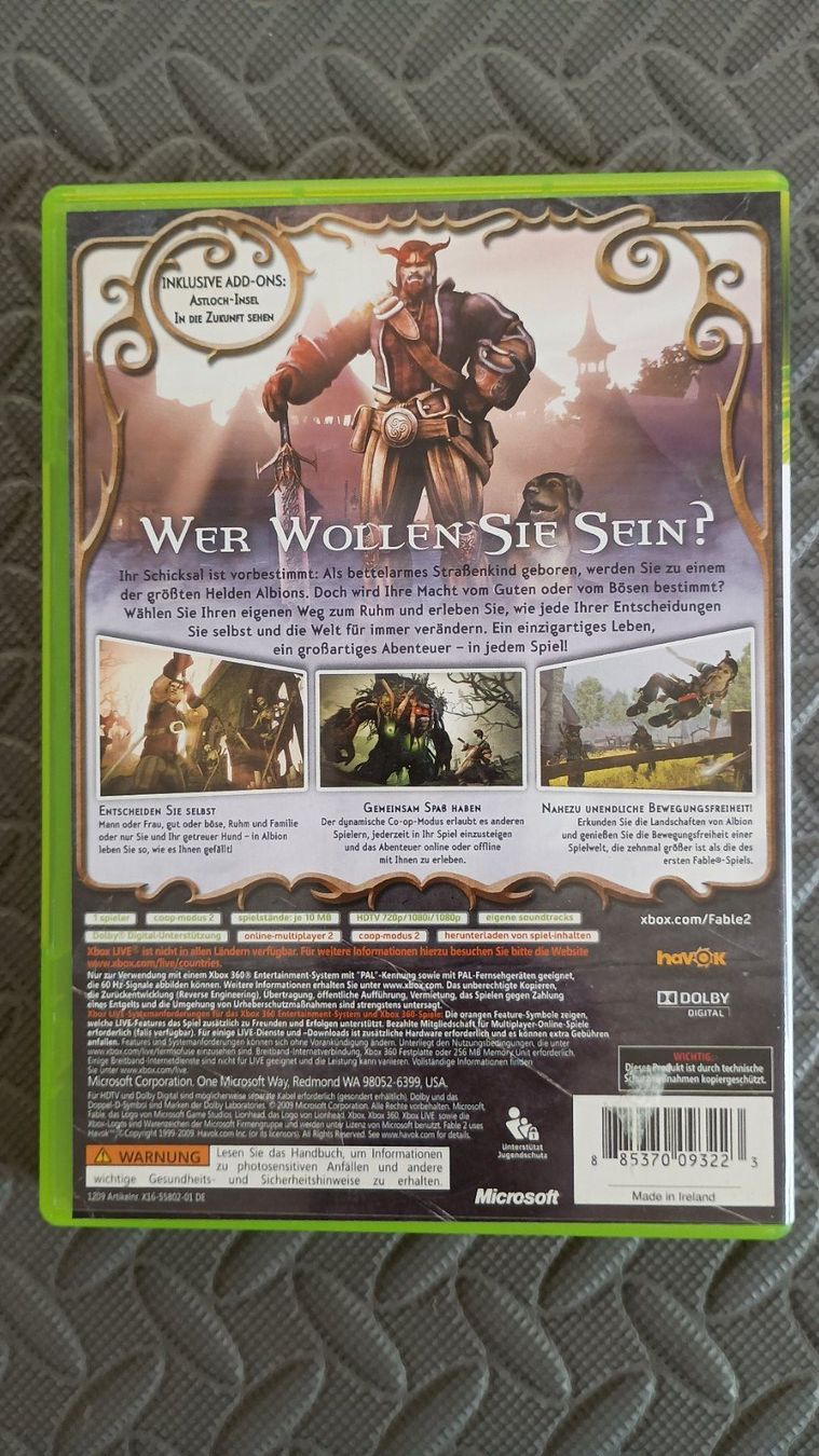 Microsoft Giochi: Xbox 360 - Fabel 2 – Usato da Root venduto da CalasWade 1