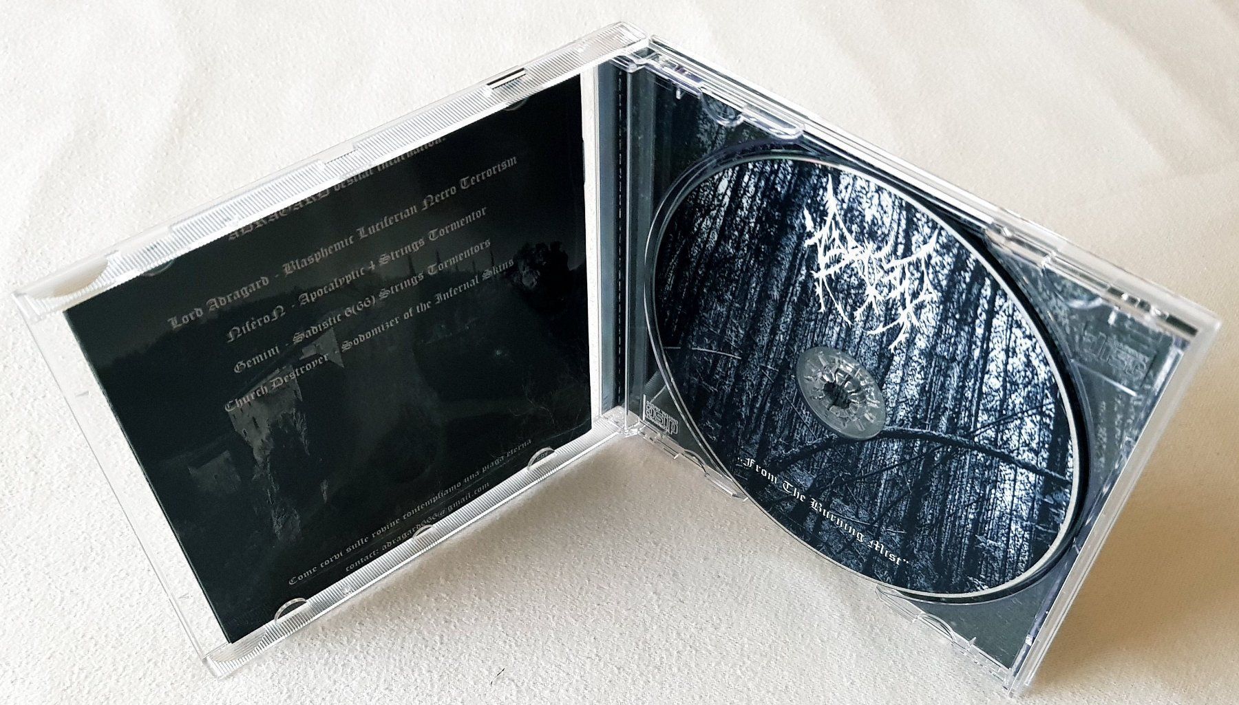 CD: Adragard – From The Burning Mist - CD - 2018 - First Press – Usato da Uster venduto da Zardodel 3