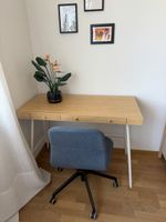 IKEA LILLÅSEN Schreibtisch + LÅNGFJÄLL Bürostuhl + LEGO Pfla