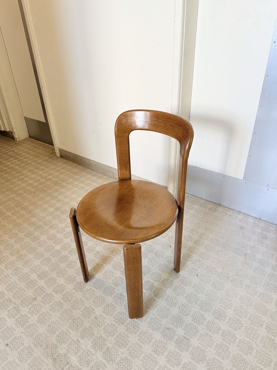 Stühle: Bruno Rey Holzstuhl – Schweizer Designklassiker – Gebraucht aus Grenchen von Nur_2540 1