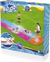 Bestway 2er-Wasserrutsche mit aufblasbaren Lama-Schwimmtiere