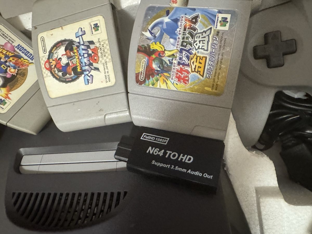 Nintendo Console: Nintendo 64 in Originalverpackung mit Controller, 5 Spielen  – Usato da Reutigen venduto da mil_cqq2 4