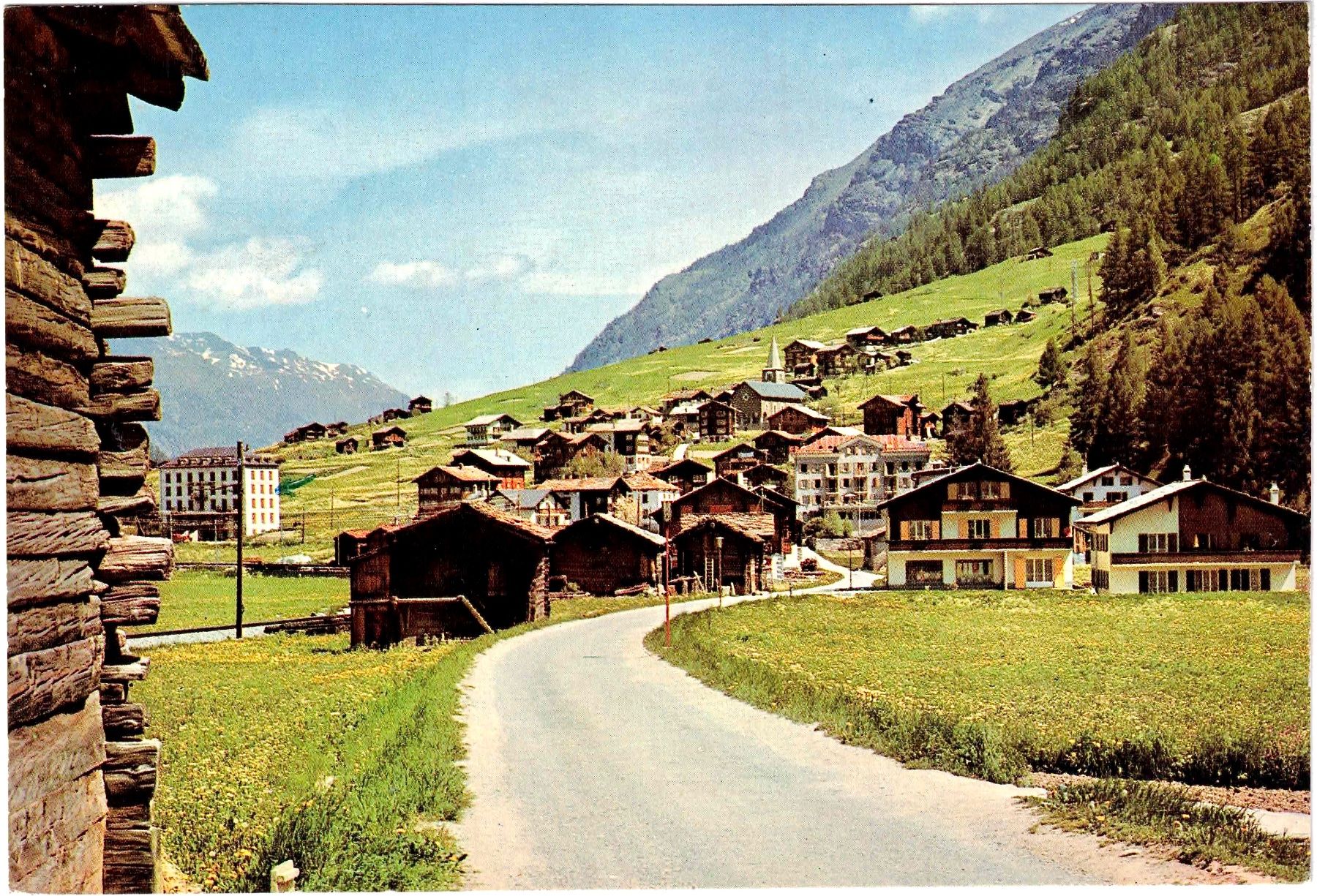 Cartoline postali: RANDA ins Dorf ca. 1965 (VS) – Usato da Oberdorf BL venduto da Hopfehuepfer