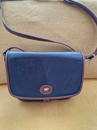 Sac à bandoulière Braun Büffel en cuir véritable - superbe!
