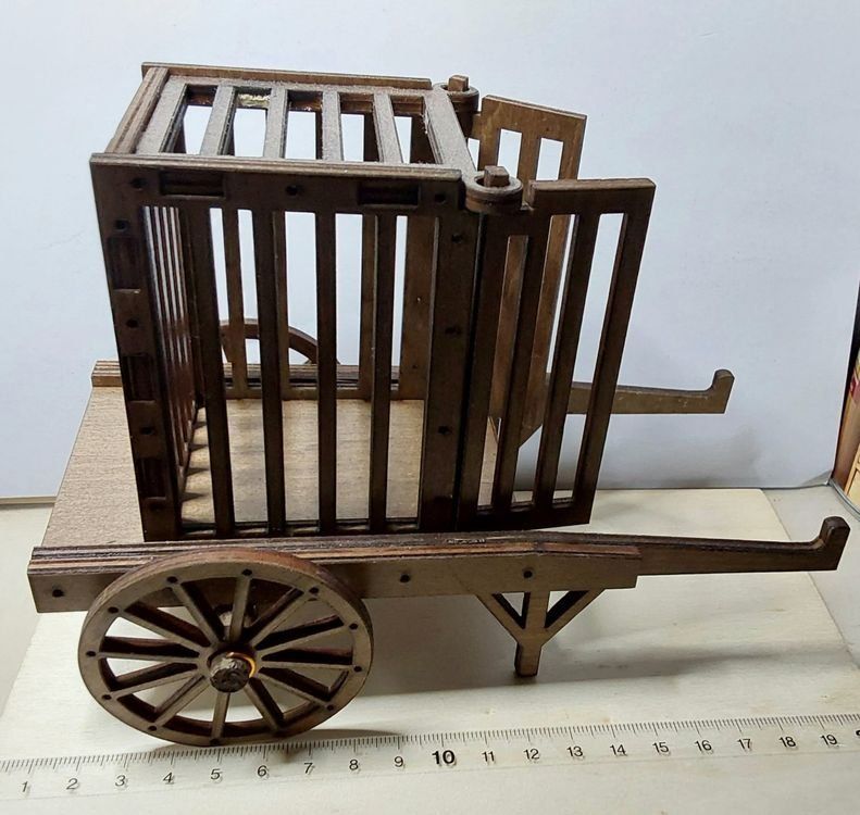 Case e mobili per bambole: ALTERTÜMLICHER WAGEN.....1:12 – Nuovo (secondo la descrizione) da Adlikon b. Regensdorf venduto da Mara10