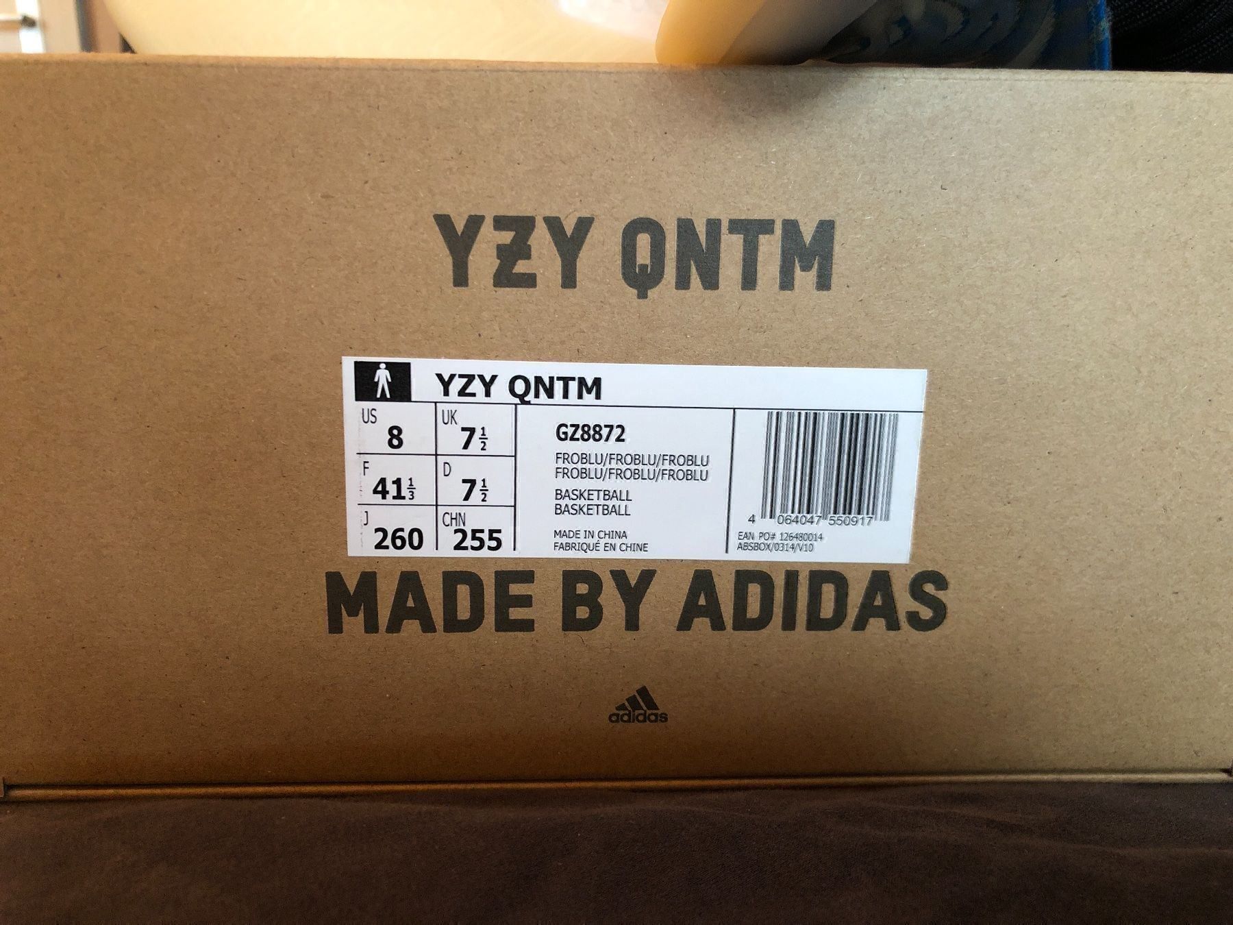 Adidas Scarpe da uomo: Yeezy QNTM Frozen Blue – Nuovo e nell'imballaggio originale da Walkringen venduto da buetzu08 3
