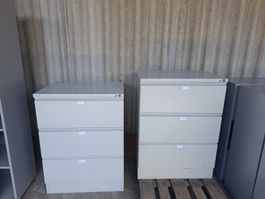 2x Schubladenstock Metallschrank Büro Werkstatt