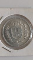 5 Franken 1954, top Zustand, Silber, 13 Stern (WA3)