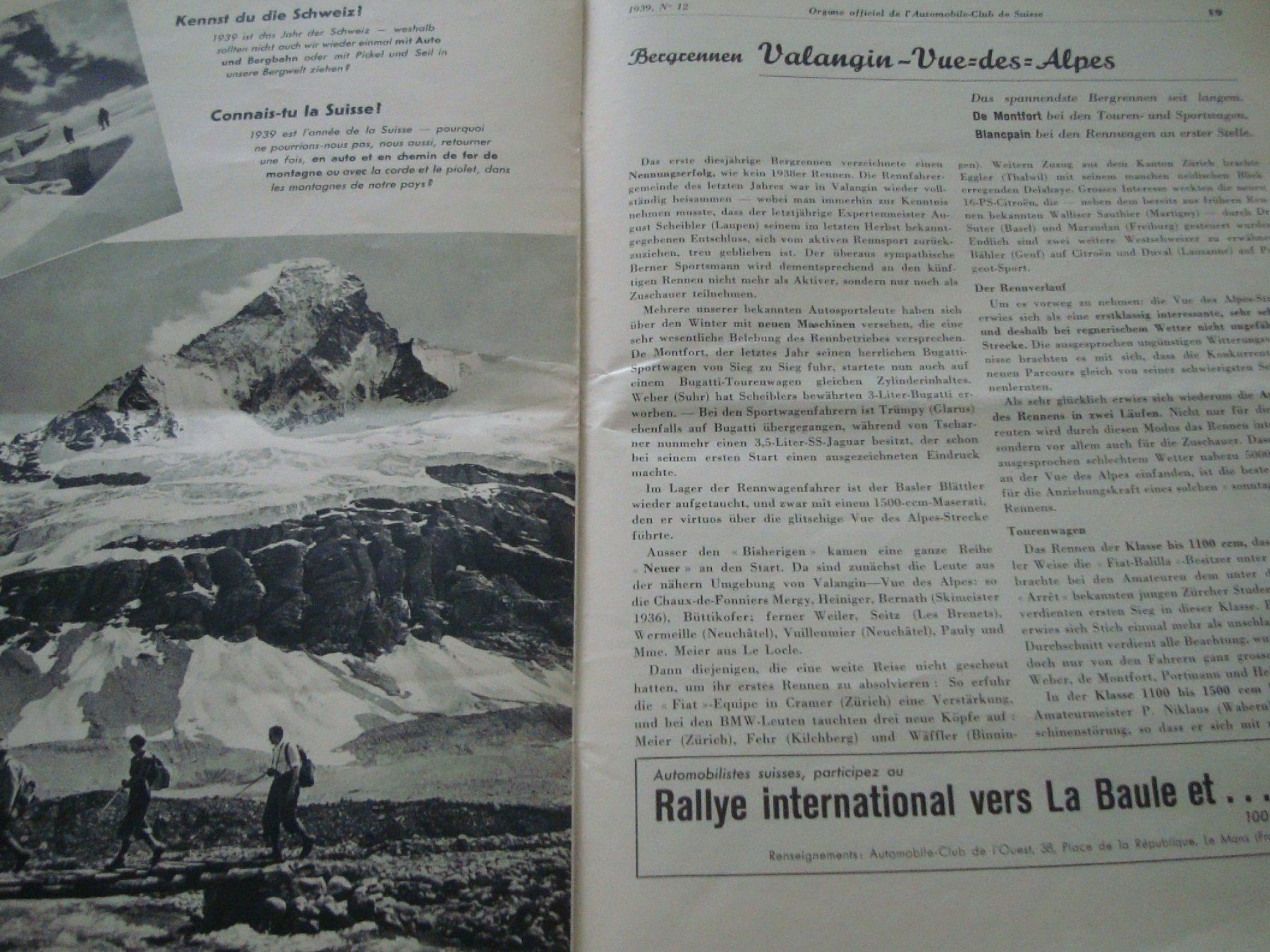 Zeitschriften & Magazine: Zeitung - Auto - ACS - 1939 - Heft Nr. 12 – Gebraucht aus Neuenegg von flohcante 4