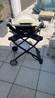 Weber Gasgrill Q1000 Serie, Rollwagen und neuer Regenschutz