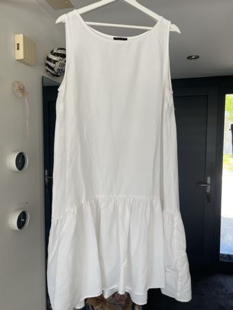 Sisley Kleid, Gr. 42,weiss, Sommerkleid, Top Zustand!