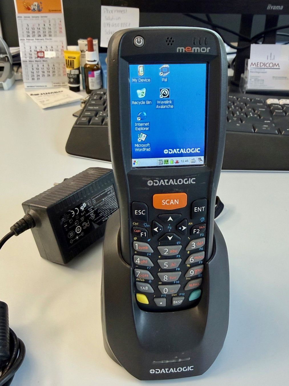 Scanner: Datalogic Memor X3 / Barcode Scanner – Gebraucht aus Einigen von Medicom-Pharma