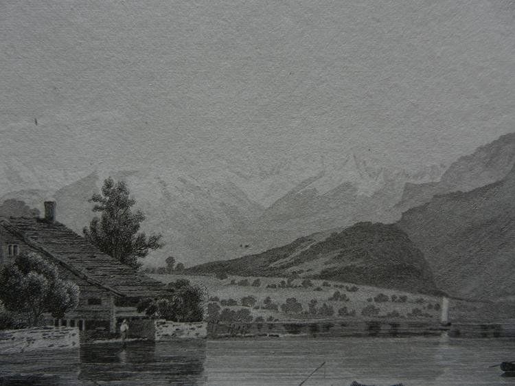 Gravures: Lake of Brienz Brienzersee – D'occasion à Risch par Rischli15 9
