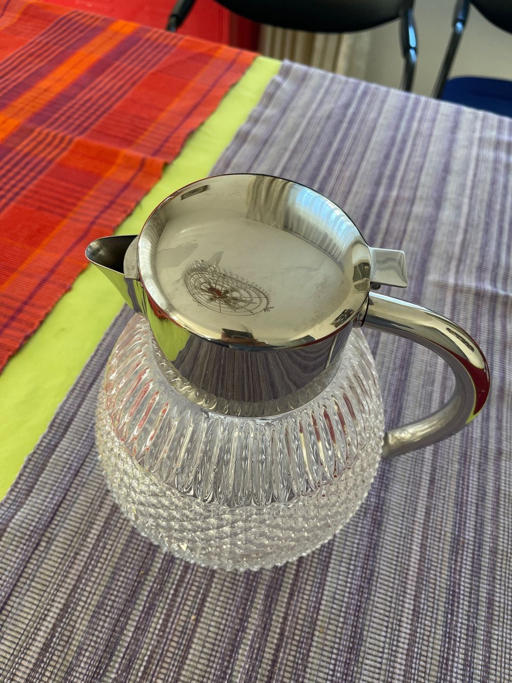 Caraffe: Glaskrug mit Metallverschluss 3 Liter – Usato da Gutenswil venduto da yneB1943 3