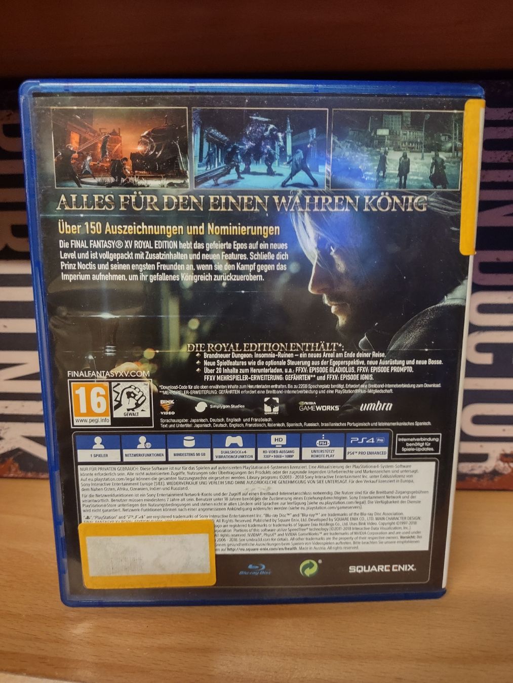 Sony Spiele: Final Fantasy XV Royal Edition PS4 - – Gebraucht aus Fribourg von PastGame 1