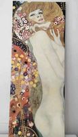 Gustav Klimt -  Kunstdruck auf Leinwand, Top!