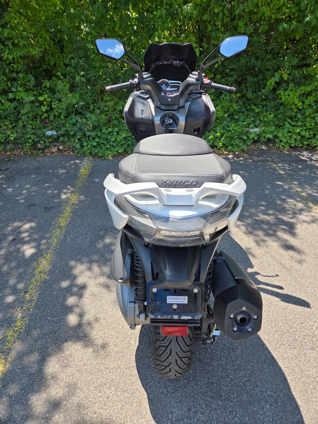 Kymco Scooters: Kymco Xciting 400i Roller weiss – D'occasion à Schaffhausen par kaeufer12 2
