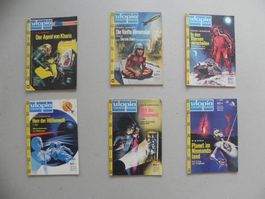 6 SF Utopia Zukunft Romane 1.Auflage Nr. 414 bis 493