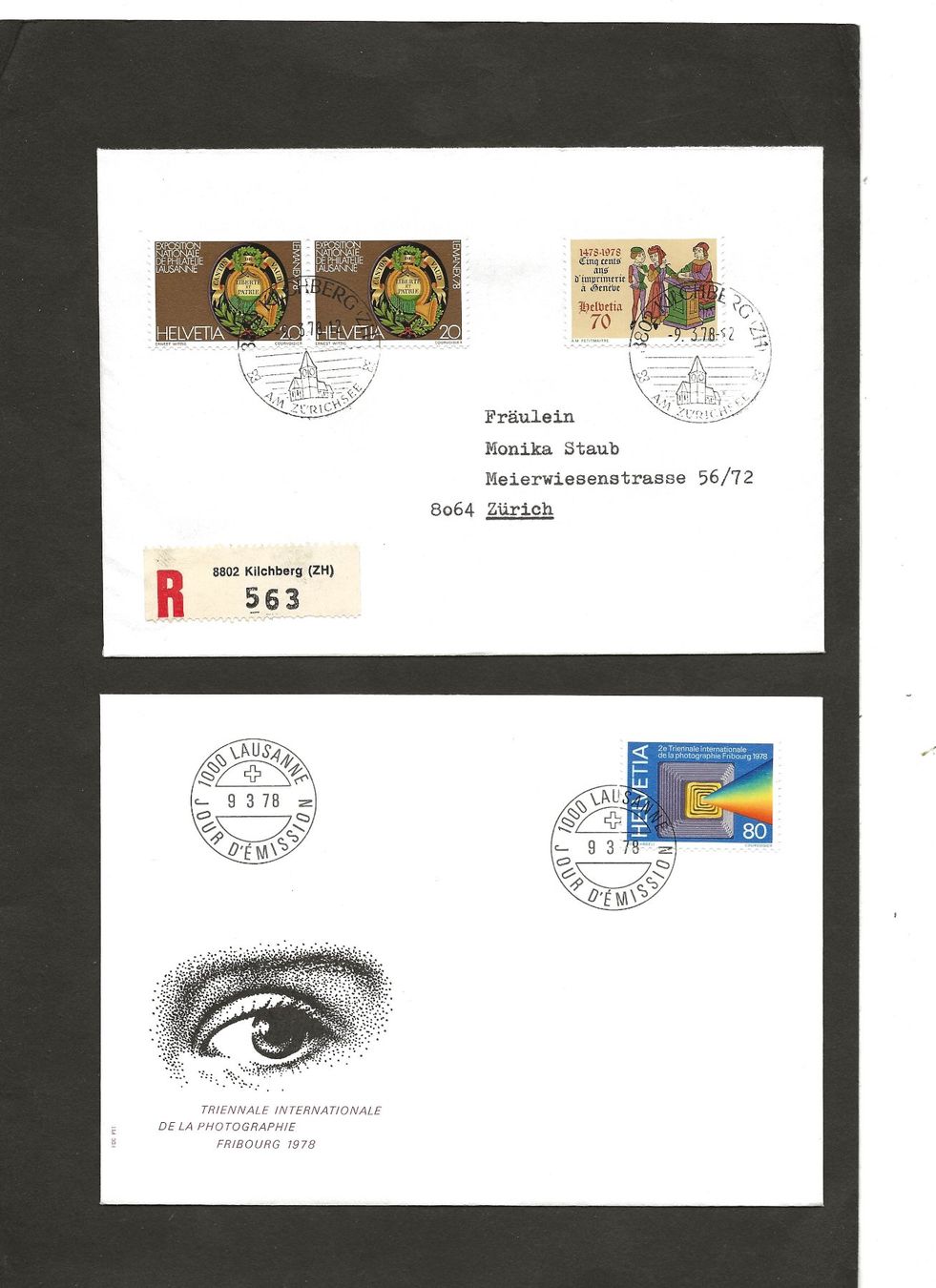 Tutti i francobolli: Schweiz 22 FDC Einzelfrankaturen – Usato da Au ZH venduto da xelagreb01 5