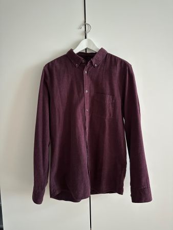 Dunkelrotes Herren Hemd H&M