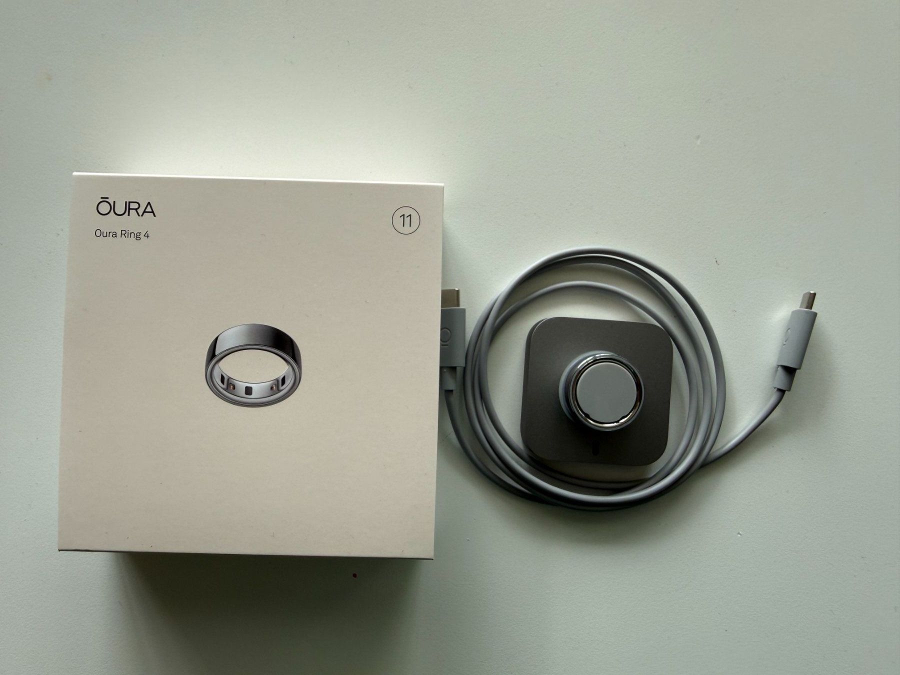 Oura Bagues: Oura Ring 4 Silver Size 11 – D'occasion à Zug par NDob 1