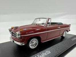 Borgwart Isabella 1:43, limitiert, inkl.Acrylbox, MINICHAMPS