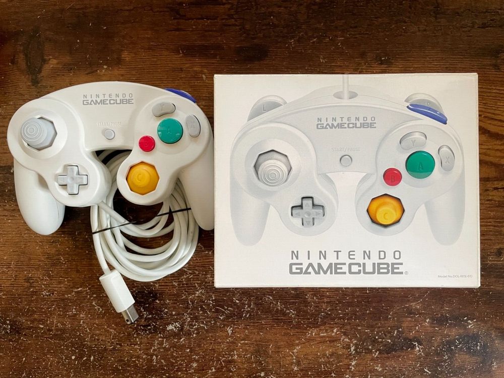 Nintendo GameCube Controller Weiss/White OVP Japan Original (Gebraucht ...