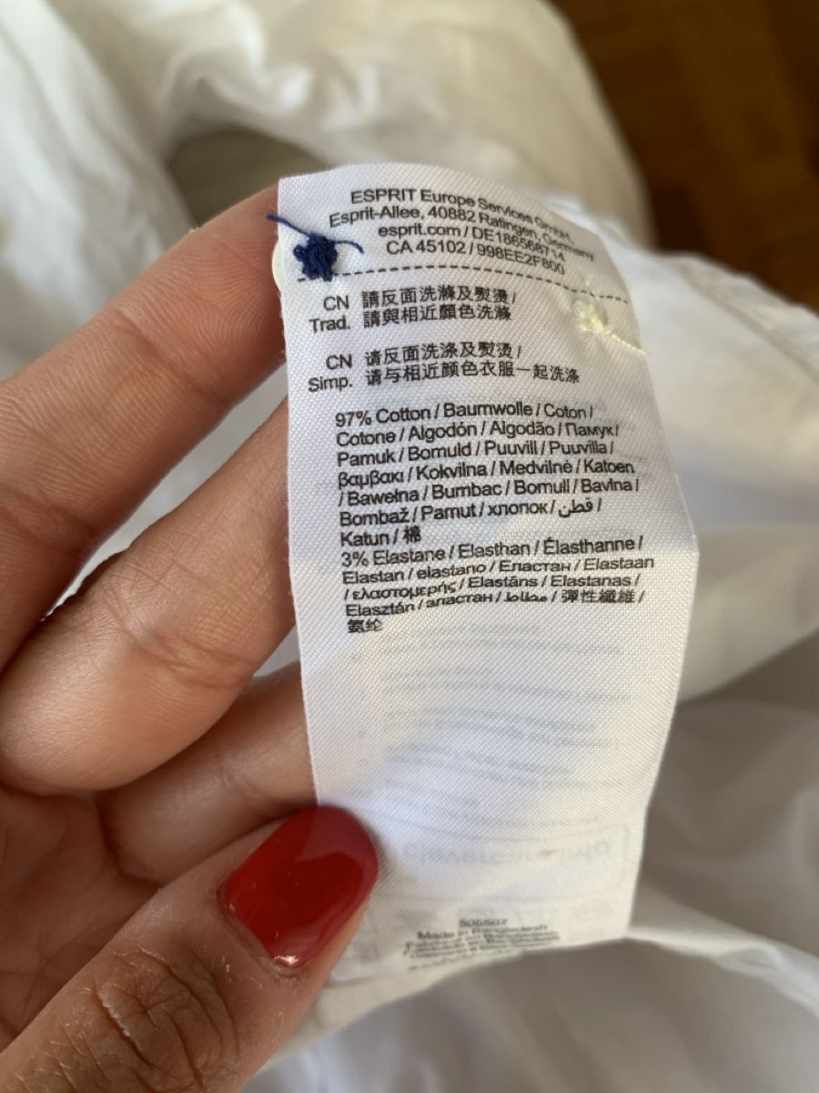 Esprit Camicie: Chemise blanche Esprit – Usato da Prangins venduto da val_2c72 5