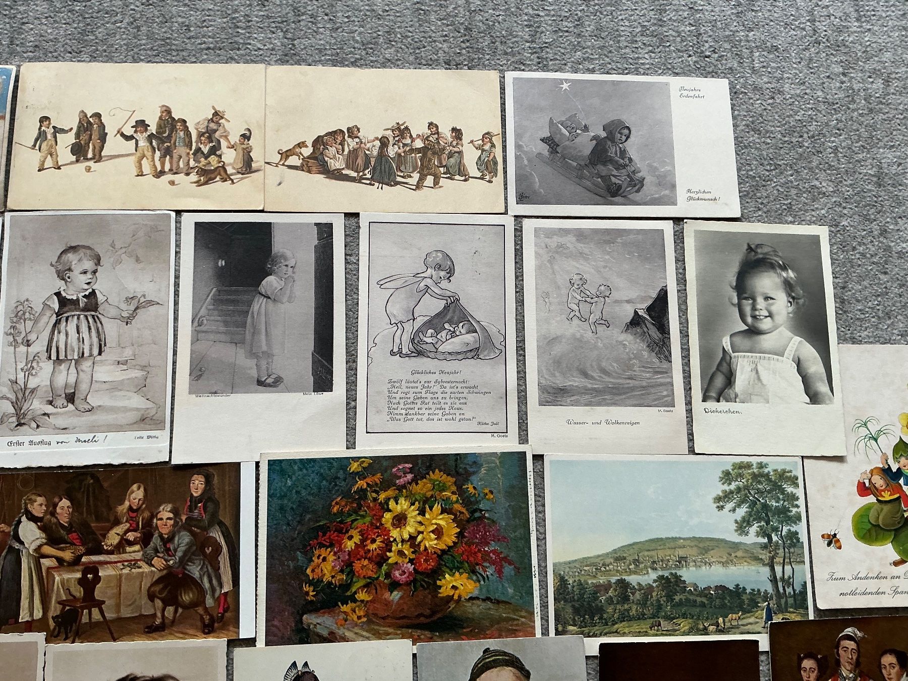 Cartoline postali: Antike Postkarten Sammlung, Vintage Grusskarten Konvolut – Usato da Jona venduto da Jancy60 2