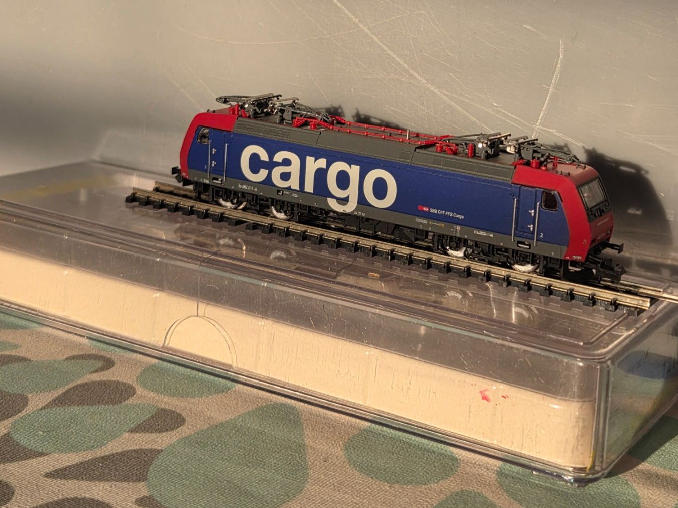 Trix Modelleisenbahnen: TRIX E-Lok REIHE 482 ERV  Nr.12195 – Gebraucht aus Arni AG von bruno1951
