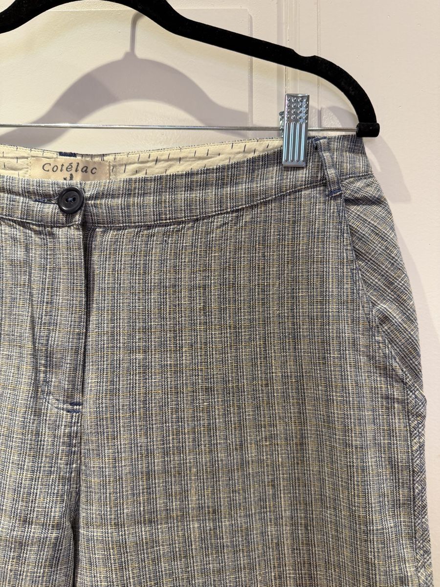 Pantaloni: Cotelac checked trousers size 2 – Nuovo (secondo la descrizione) da Genève venduto da jud_xrl8 1