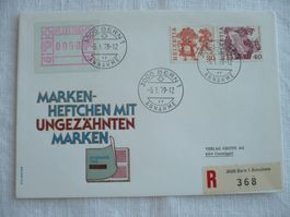 1979 FDC aus Markenheftchen