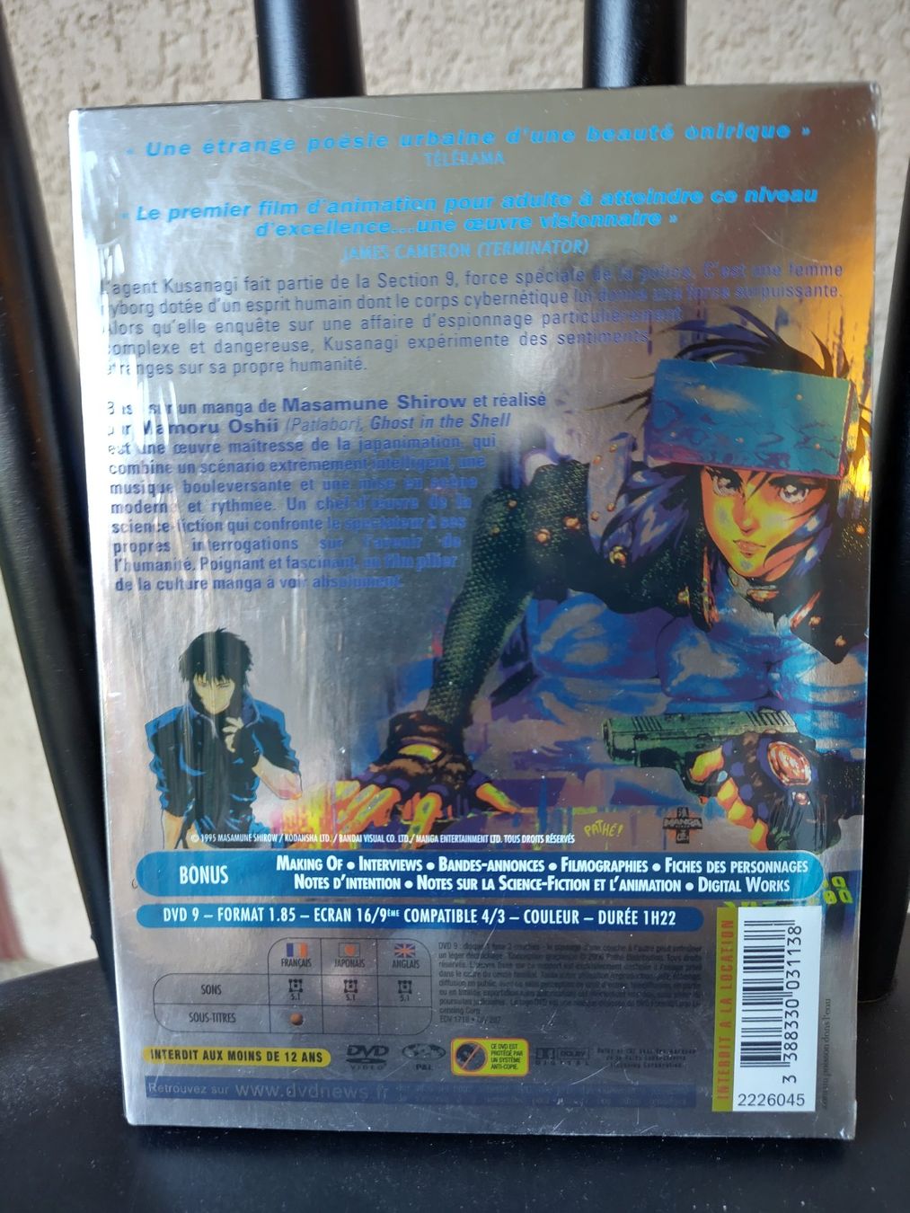 Alle DVDs: Ghost in the shell : DVD – Gebraucht aus Fribourg von Delorean30 1