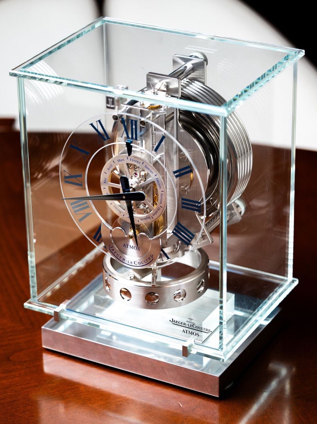 Jaeger-Lecoultre Orologi da terra & Orologi da parete: Jaeger-LeCoultre Atmos transparente Classique Phase de lune – Usato da Genève venduto da aspaklariacollection 1