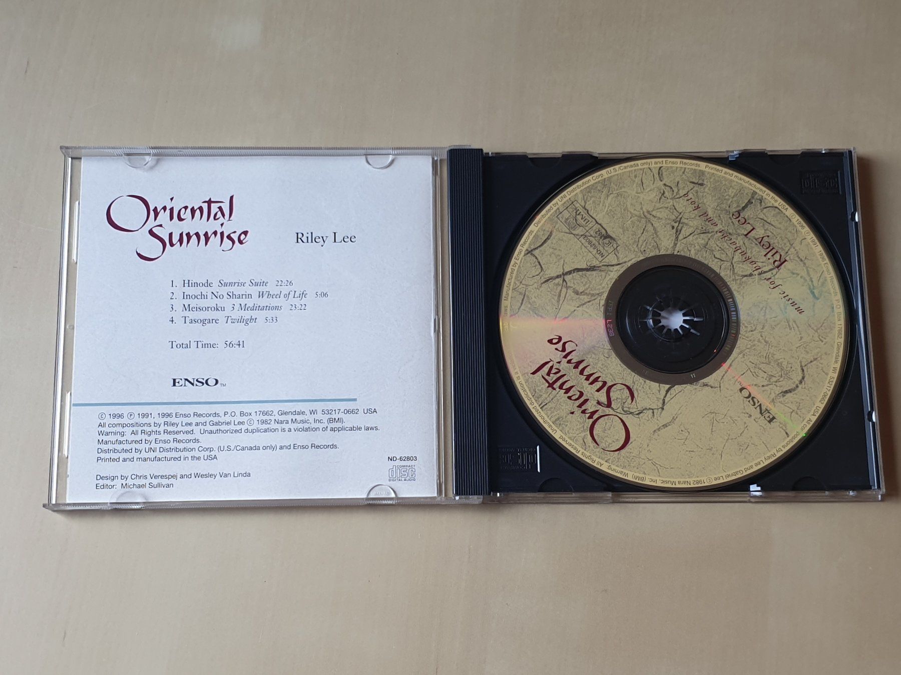 CD: Riley Lee Oriental Sunrise – Usato da Stansstad venduto da collectorsshop 2