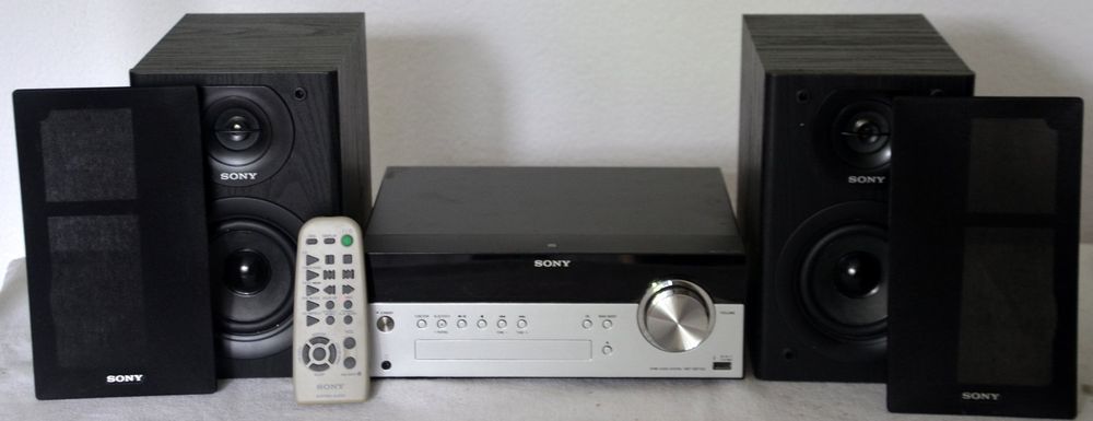 Chaîne hi-fi Sony HCD-HP1 + 2 enceintes Sony – Sortie optique - Photo, audio & vidéo
