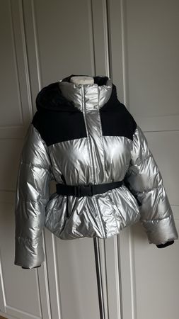 Zara Bomberjacke Silber Limited Edition Gr. S-M