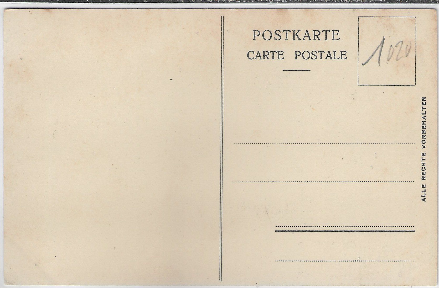 Cartoline postali: Kanton Bern - Landkarte Maps 1:1000000 - Litho – Usato da Ettingen venduto da Kartenplanet 1