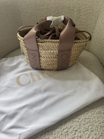 Chloe Woody Korb Korbtasche Marcie Basket Bag