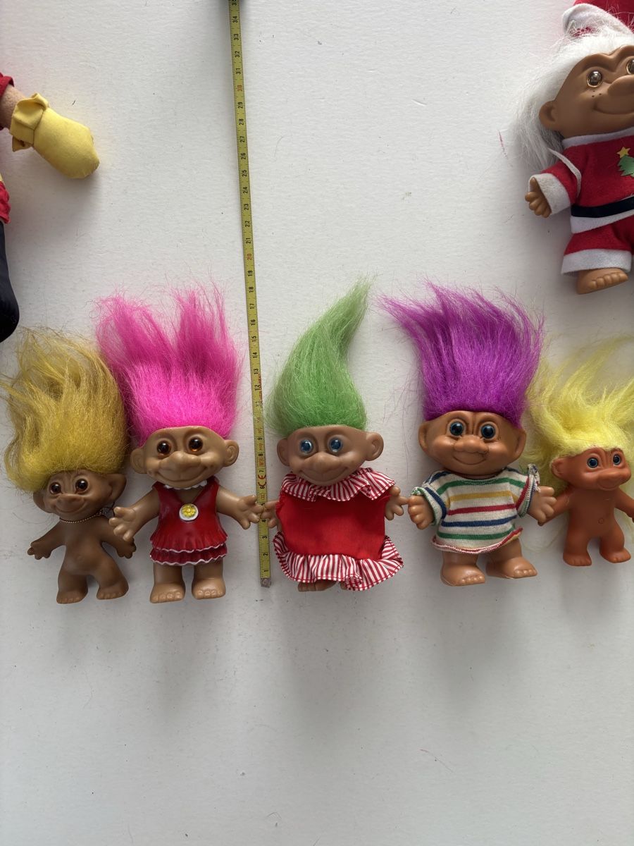 Statuette: Set 9x Trolls vintage – Usato da Genève venduto da sho_67qj 9