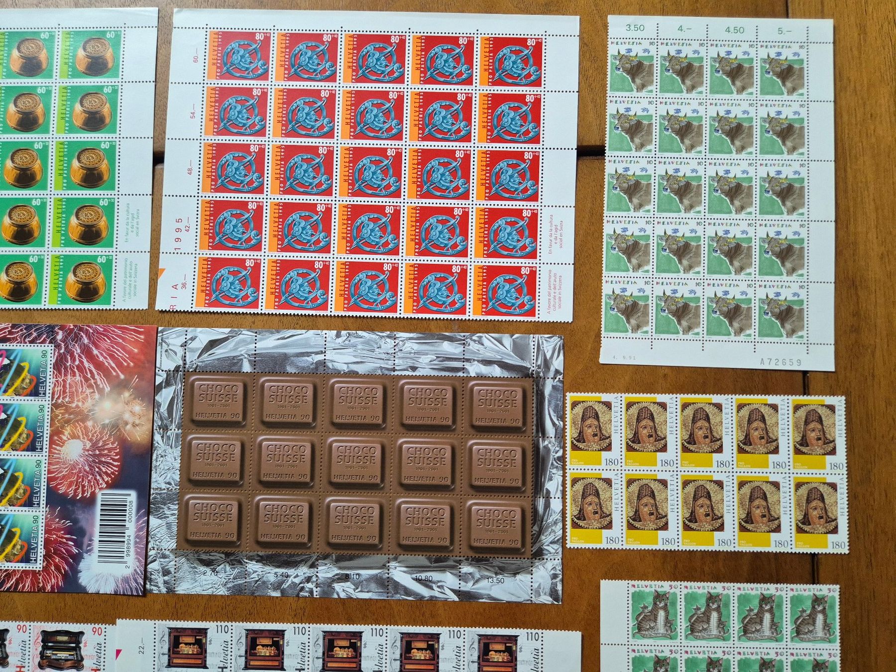 Tous les timbres: Frankaturware 100 CHF. GRATISLIEFERUNG ! – Neuf (Voir description) à Horgen par frankatur 2